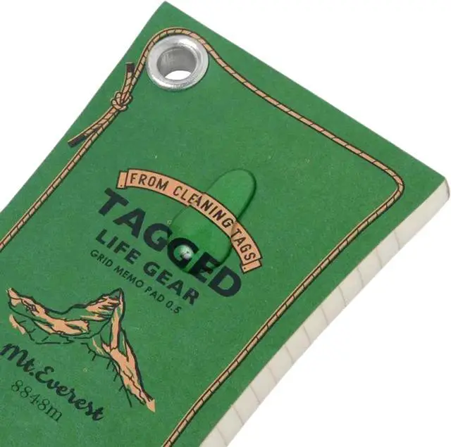 Alt view image 2 of 4 - Tagged Life Gear Outdoor Memo Pad: 3 in. x 5 in. (Tyrolean Hat)