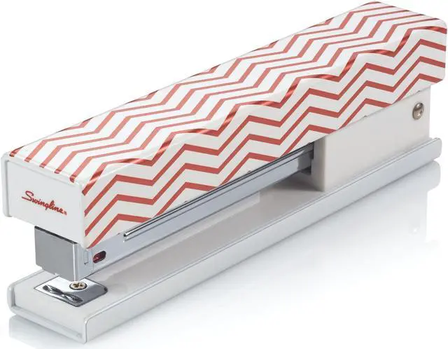 Main image of Swingline Metal Fashion Stapler: 1 stapler / 20 sheet capacity (Copper Chevrons)