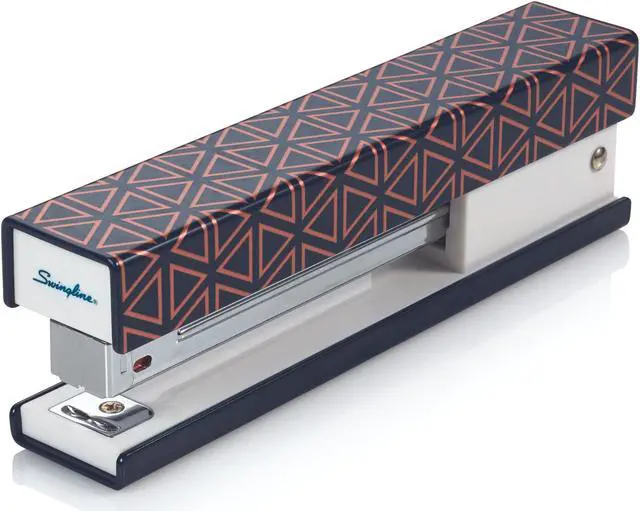 Alt view image 2 of 5 - Swingline Metal Fashion Stapler: 1 stapler / 20 sheet capacity (Copper Chevrons)