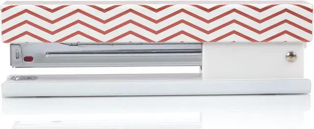 Alt view image 3 of 5 - Swingline Metal Fashion Stapler: 1 stapler / 20 sheet capacity (Copper Chevrons)