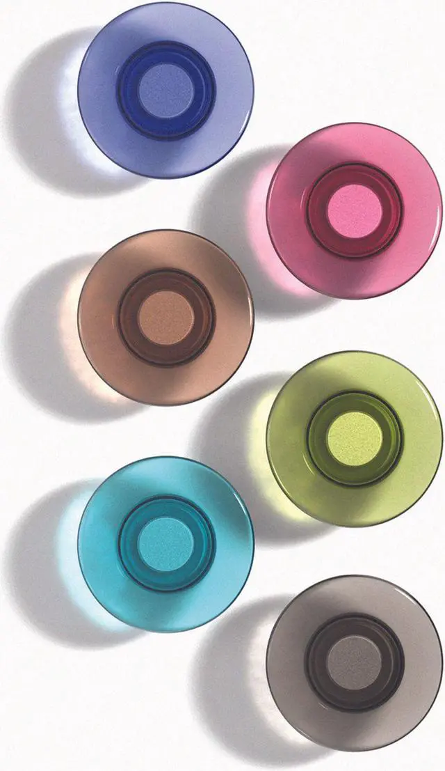 Main image of Quartet  Strong Magnets for Glass Dry-Erase Boards: large / 6-pack (Assorted Colors) - OEM