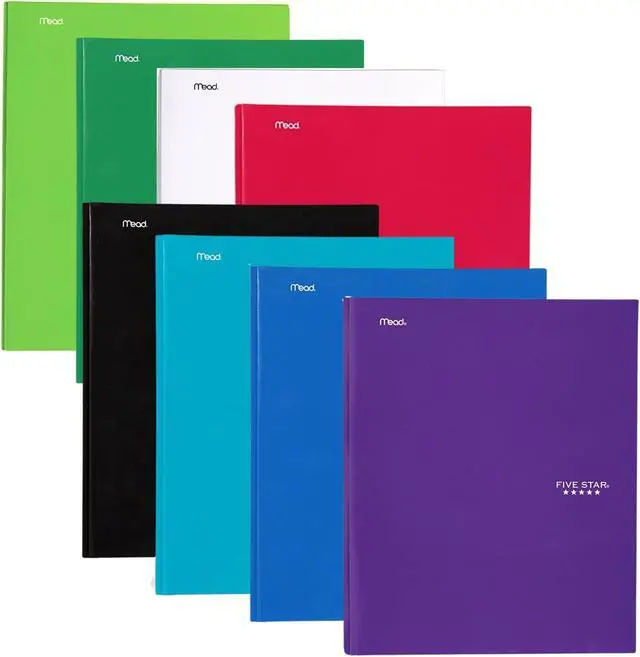 Main image of Five Star Pocket and Prong Folder [Solid Colors]: 9 in. x 11 in. (Color May Vary)
