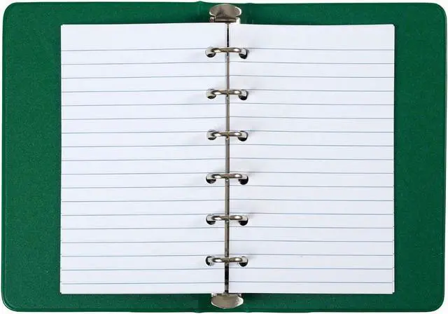 Main image of Mead 6-Ring Memo Book: 5 in. x 3 in. (Green)
