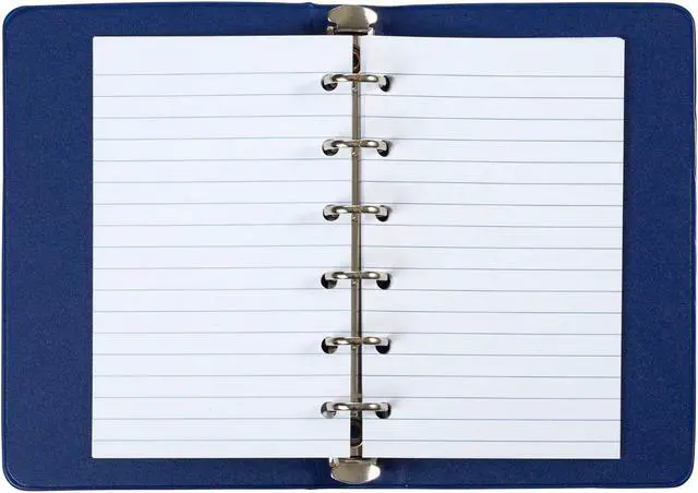 Main image of Mead 6-Ring Memo Book: 5 in. x 3 in. (Blue)