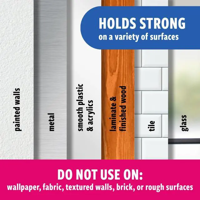 Alt view image 3 of 5 - Command Limited Edition Mini Hooks [Removable]: 6-Pack (Clementine) *6-pack