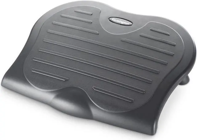 Alt view image 18 of 20 - Kensington Footrest w/Nonskid Surface 21-1/8"x14-3/16"x3-1/2-5" Black 56152
