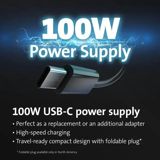 Alt view image 17 of 18 - 100W USB-C GaN Power Adapter