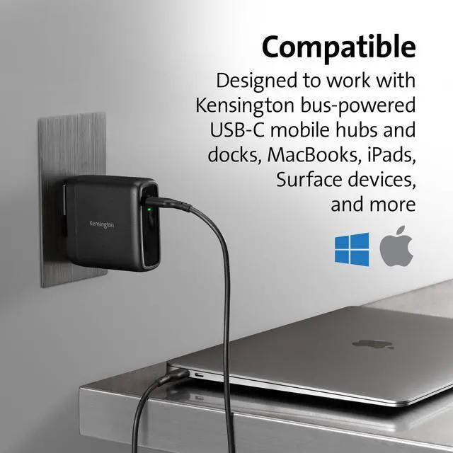 Alt view image 18 of 18 - 100W USB-C GaN Power Adapter