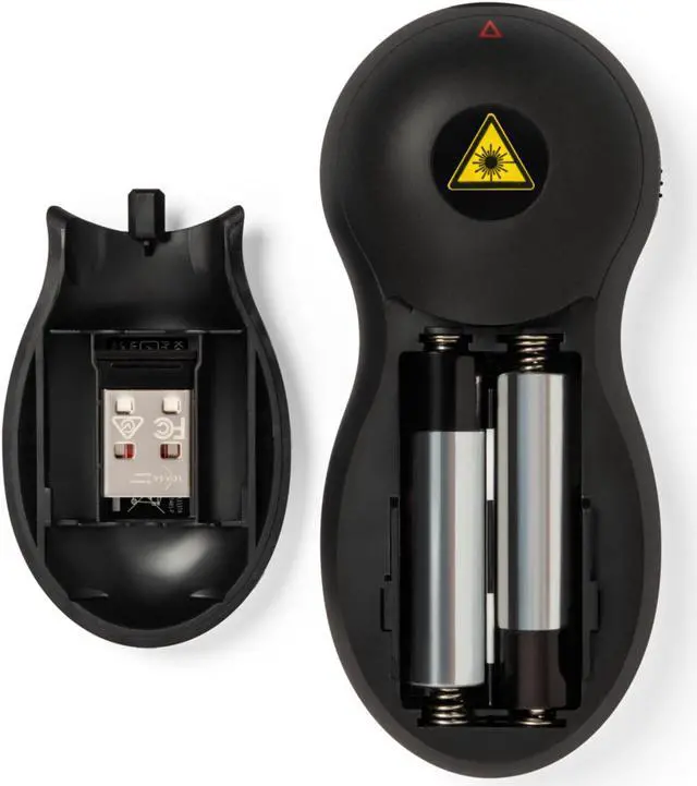 Alt view image 10 of 10 - WRLS PRESENTER W RED LASERNANO RECEIVER