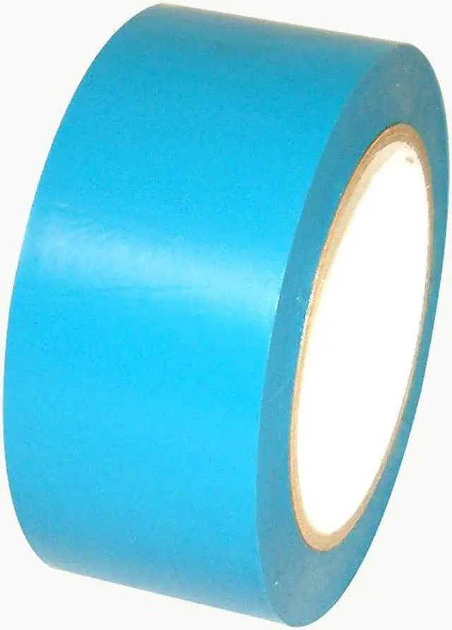 Alt view image 4 of 6 - JVCC Premium Colored Vinyl Tape (V-36P): 2 in. x 36 yds. (Sky Blue) - OEM