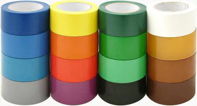 Alt view image 3 of 3 - JVCC Premium Colored Vinyl Tape (V-36P): 2 in. x 36 yds. (Light Green)
