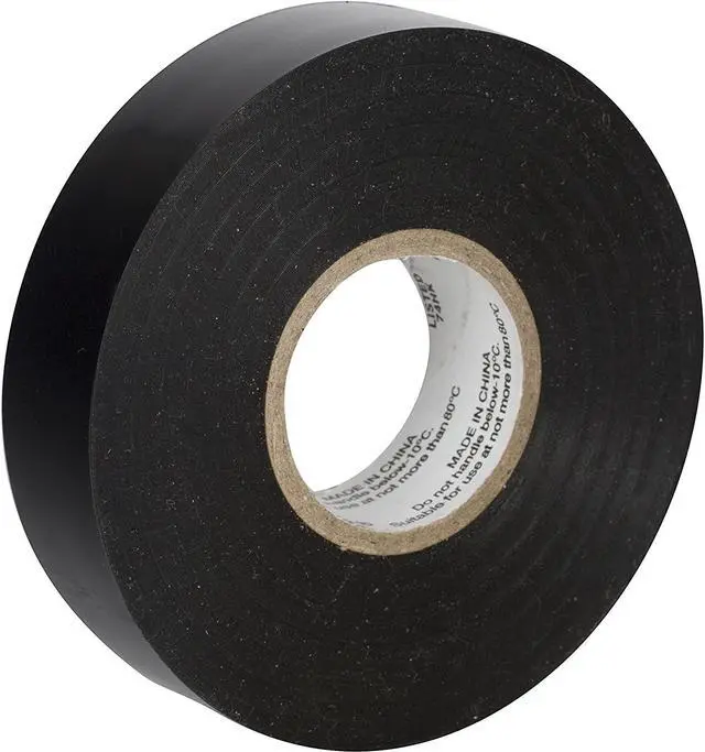 Alt view image 6 of 7 - Duck Brand Heavy Duty Electrical Tape [8.5 mil thick]: 3/4 in. x 66 ft. (Black) *canister-packed
