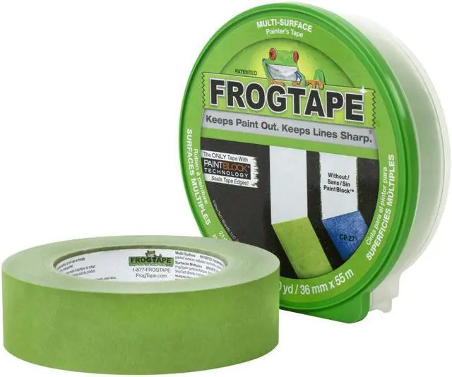 Alt view image 5 of 7 - FrogTape Multi-Surface Painters Tape: 0.94 in. x 60 yds. (Green) [6 rolls/pack] - OEM