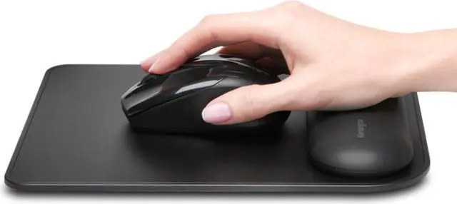 Alt view image 17 of 20 - Kensington Computer K55888WW ErgoSoft Wrist Rest Mouse Pad