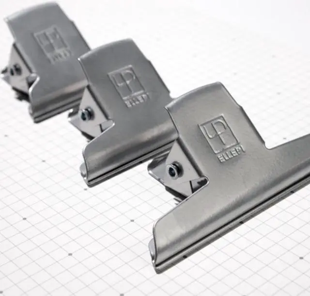 Alt view image 4 of 7 - Ellepi Spring Paper Clips: large, 9cm (Orange)