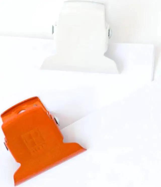 Alt view image 5 of 7 - Ellepi Spring Paper Clips: large, 9cm (Orange)