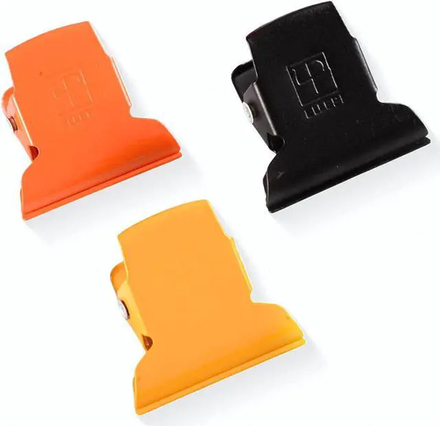 Alt view image 7 of 7 - Ellepi Spring Paper Clips: large, 9cm (Orange)