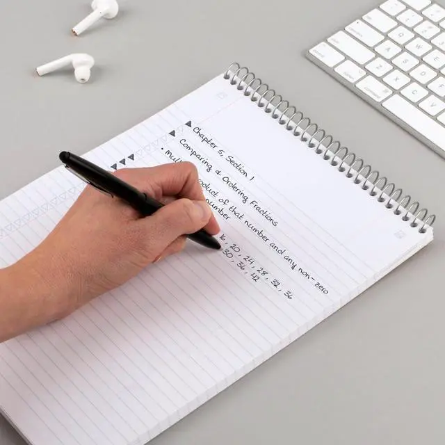 Alt view image 6 of 11 - Five Star 06182 Wirebound Notebook, College Rule, Letter,100 Sheets/Pad