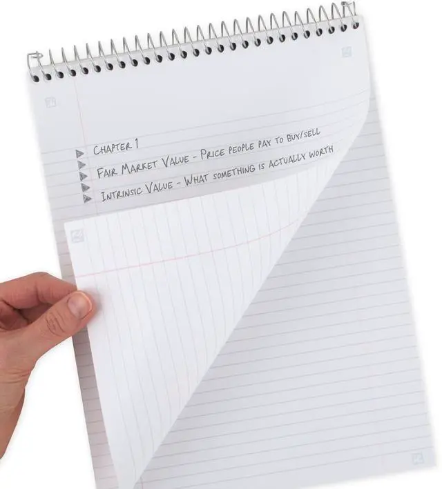 Alt view image 7 of 11 - Five Star 06182 Wirebound Notebook, College Rule, Letter,100 Sheets/Pad