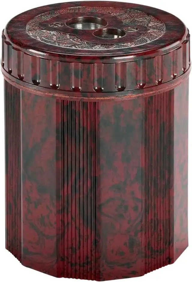 Main image of DUX Duroplast Double Pencil Sharpener: Marbled Colors (Marble Red)