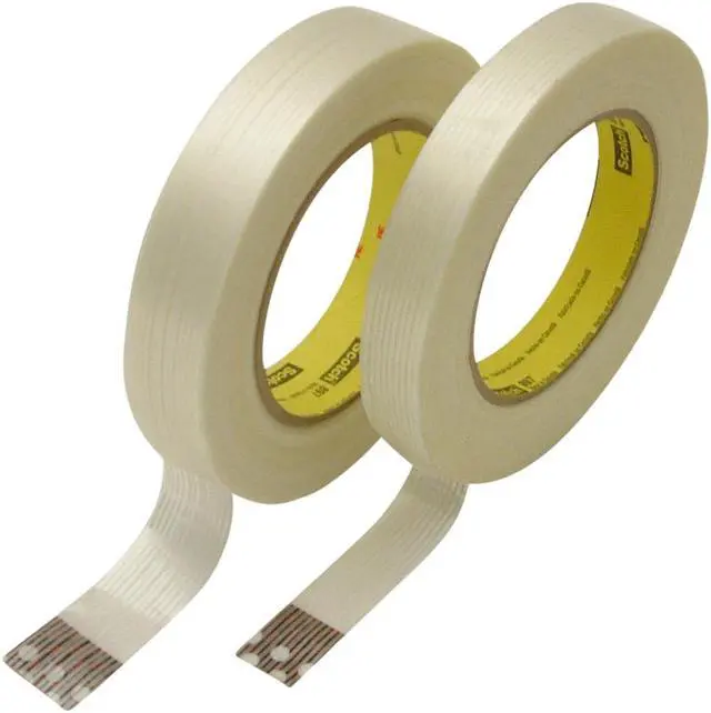 Alt view image 2 of 2 - Scotch Filament Strapping Tape (897): 2 in. (48mm actual) x 60 yds. (Clear)