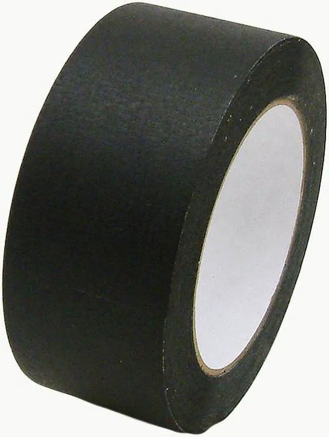 Main image of Shurtape Colored Masking Tape (CP-631): 2 in. x 60 yds. (Black) *non-branded, white core