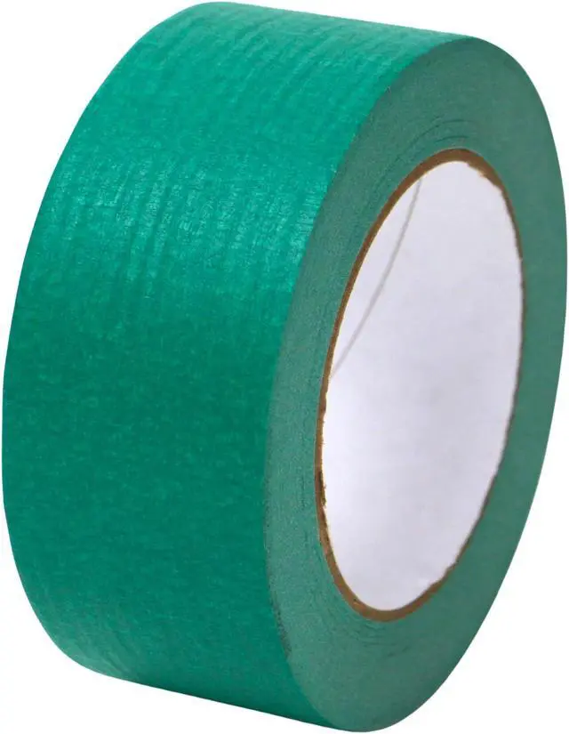 Alt view image 2 of 3 - Shurtape Colored Masking Tape (CP-631): 3/8 in. x 60 yds. (Red) *non-branded, white core