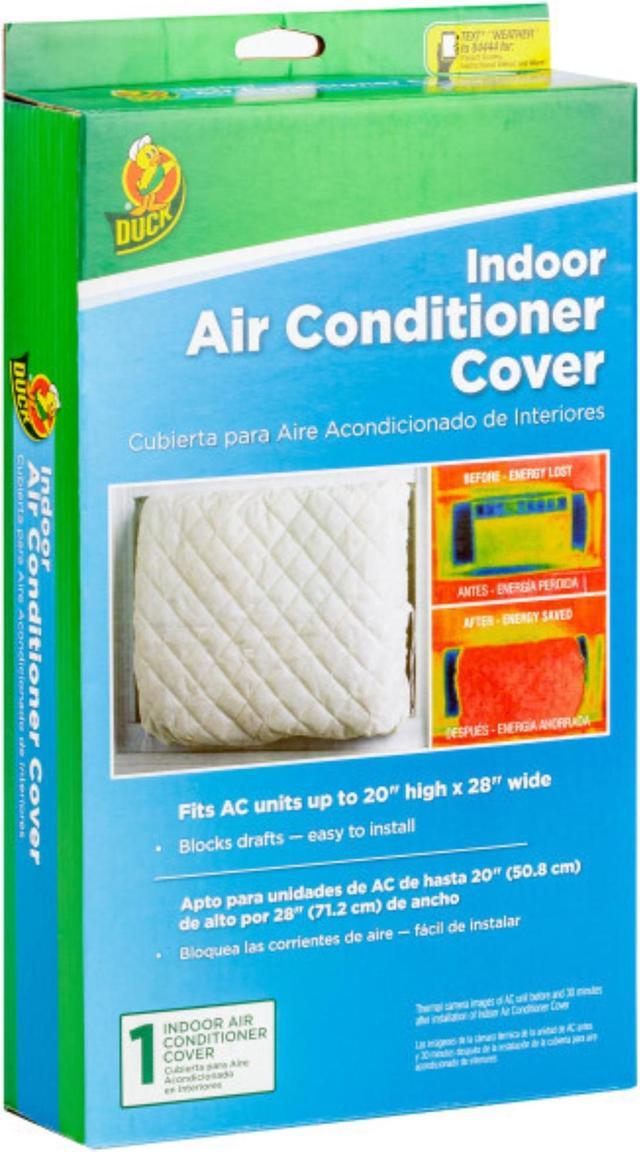 Main image of Duck Brand Indoor Air Conditioner Cover: 20 in. width (White)