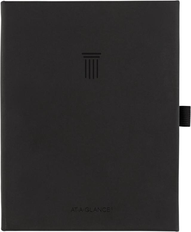 Main image of AT-A-GLANCE® Foundation Weekly/Monthly Planner, 5-1/2" x 8-1/2", Small, Black, Undated