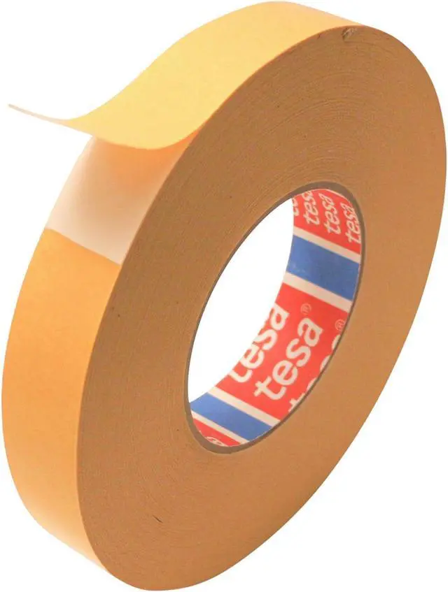 Main image of tesa Double Sided White PVC Tape (4970): 1-1/2 in. x 60 yds. (White)