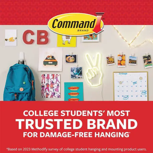 Alt view image 5 of 5 - Command Medium Refill Strips [Removable]: 12-pack (White) *12-pack