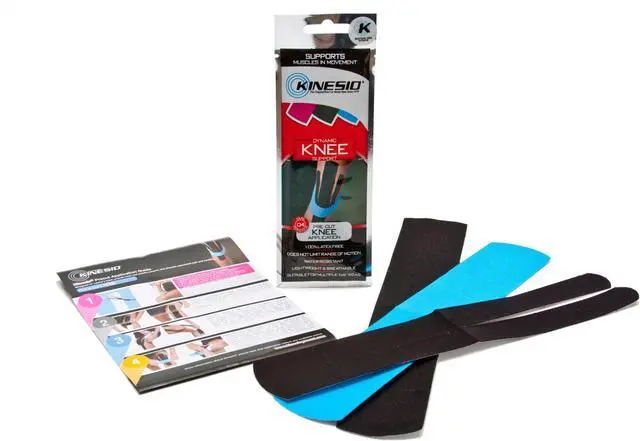 Alt view image 4 of 10 - Kinesio Pre-Cut Application Knee Tape
