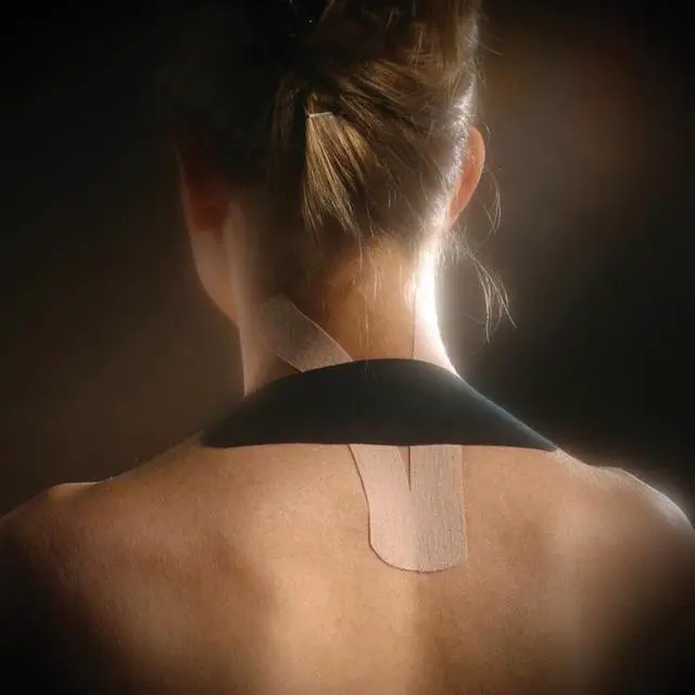 Alt view image 7 of 8 - Kinesio Pre-Cut Application Neck Tape