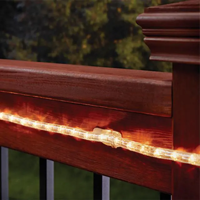 Alt view image 7 of 7 - command outdoor rope light clips, clear 17301clrawes