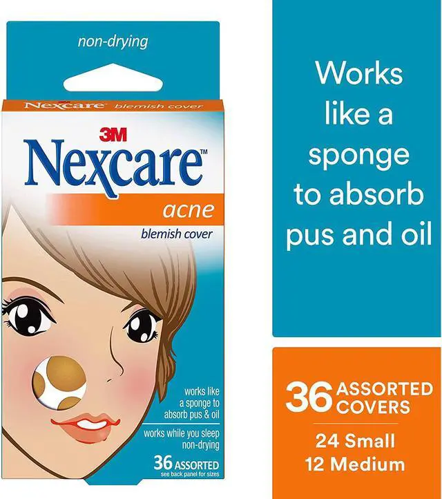 Main image of Nexcare Acne Cover: assorted / 36-count (Clear) *36 count