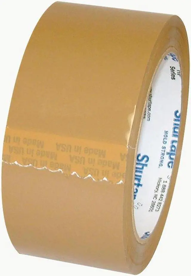 Alt view image 2 of 3 - Shurtape Heavy-Duty Grade Packaging Tape (HP-500): 2 in. (48mm actual) x 55 yds. (Tan) *6-pack