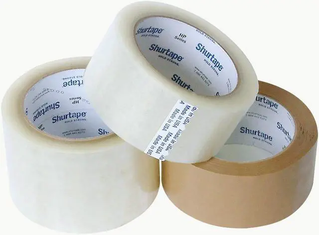 Alt view image 3 of 3 - Shurtape Heavy-Duty Grade Packaging Tape (HP-500): 2 in. (48mm actual) x 55 yds. (Tan) *6-pack