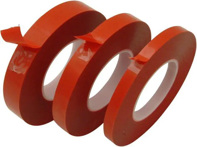 Alt view image 2 of 2 - JVCC Ultra High Bond Double-Sided Tape [Clear Foamed Acrylic - 10 mil] (DC-UHB10FA-C): 3/8 in. x 36 yds. (Clear)