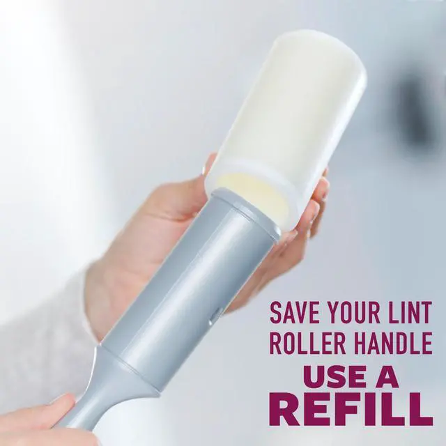 Alt view image 6 of 7 - Scotch-Brite Pet Hair Pickup Lint Roller Refill: 4 in. width (Natural) *70 sheets