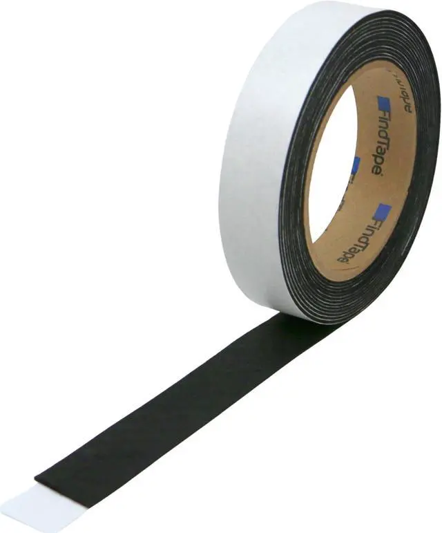 Alt view image 2 of 3 - FindTape PF1MM Premium Polyester Felt Tape [1mm thick]: 1 in. x 75 ft. (Black)