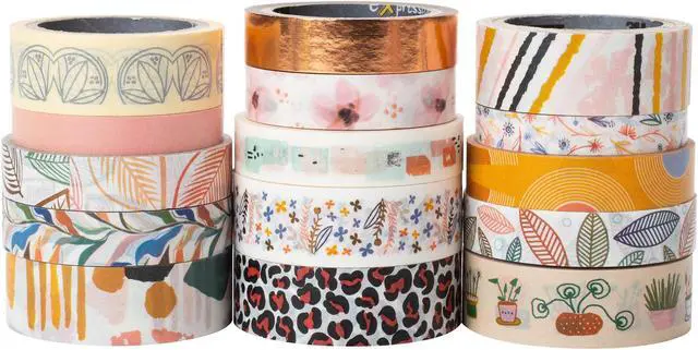 Alt view image 2 of 2 - Scotch Washi Tape [15-Pack]: 15-pack (Whimsical Design)