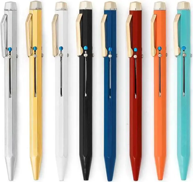 Alt view image 2 of 7 - HIGHTIDE Penco 4-Color Ballpoint Pen: 5-1/2 in. (Red)