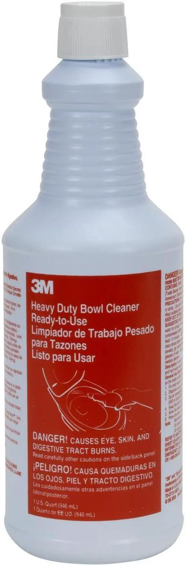 Main image of 3M Heavy Duty Acid Bowl Cleaner [Ready-to-Use] (34764): Heavy Duty (Clear)