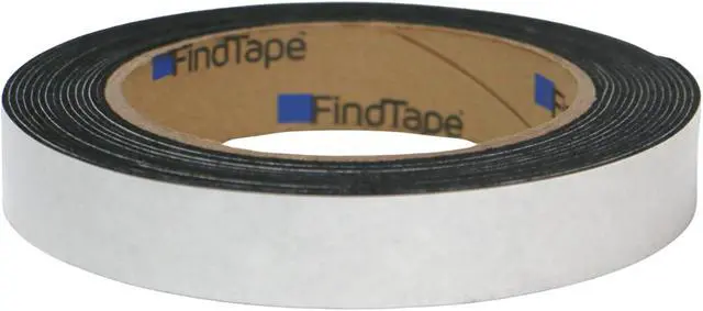 Main image of FindTape PF1MM Premium Polyester Felt Tape [1mm thick]: 3/4 in. x 15 ft. (Black)