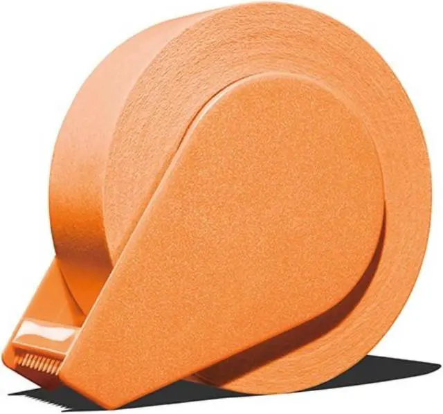 Main image of Yamato TapenFusen Pocket Size Sticky Note Dispenser: 3/5 in. x 33 ft. (Fluorescent Orange)