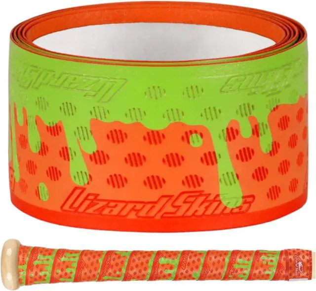 Main image of Lizard Skins DSP Ultra Outburst Bat Grip Tape: 1.1 mm thick (Orange Slime)