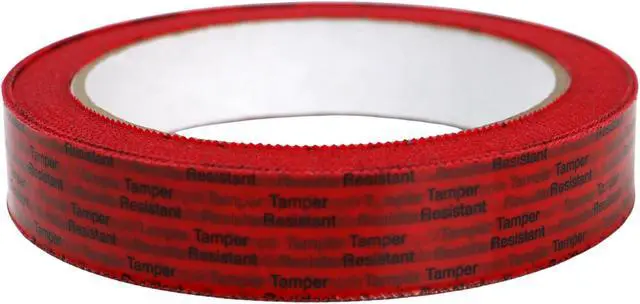 Alt view image 2 of 2 - FindTape Security Printed Tape with Serrated Edges: 3/4 in. x 72 yds. (Red) - OEM