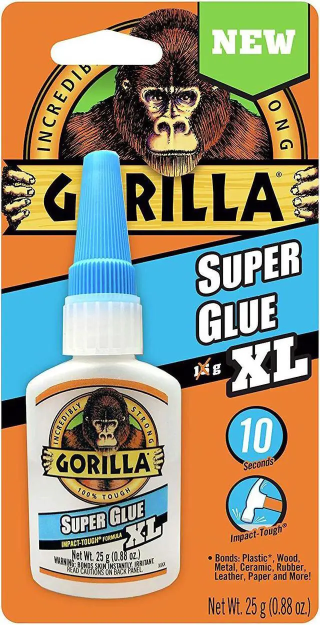 Alt view image 11 of 13 - Gorilla Super Glue: 25g bottle / XL (Clear)