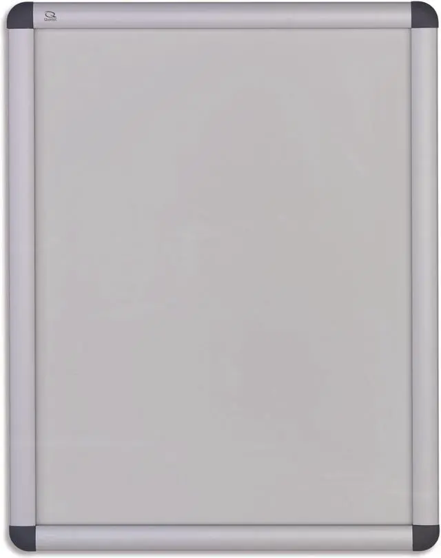 Alt view image 13 of 13 - QUARTET CF32 Sign Holder,Wall,24x36,Alum,Silver