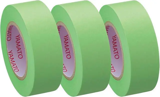 Alt view image 2 of 7 - Yamato TapenFusen Pocket Size Sticky Note Refills: with 0.6 in. x 33 ft. roll / 3-pack (Fluorescent Lemon)